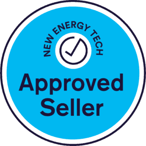 New Energy Tech Approved Seller badge